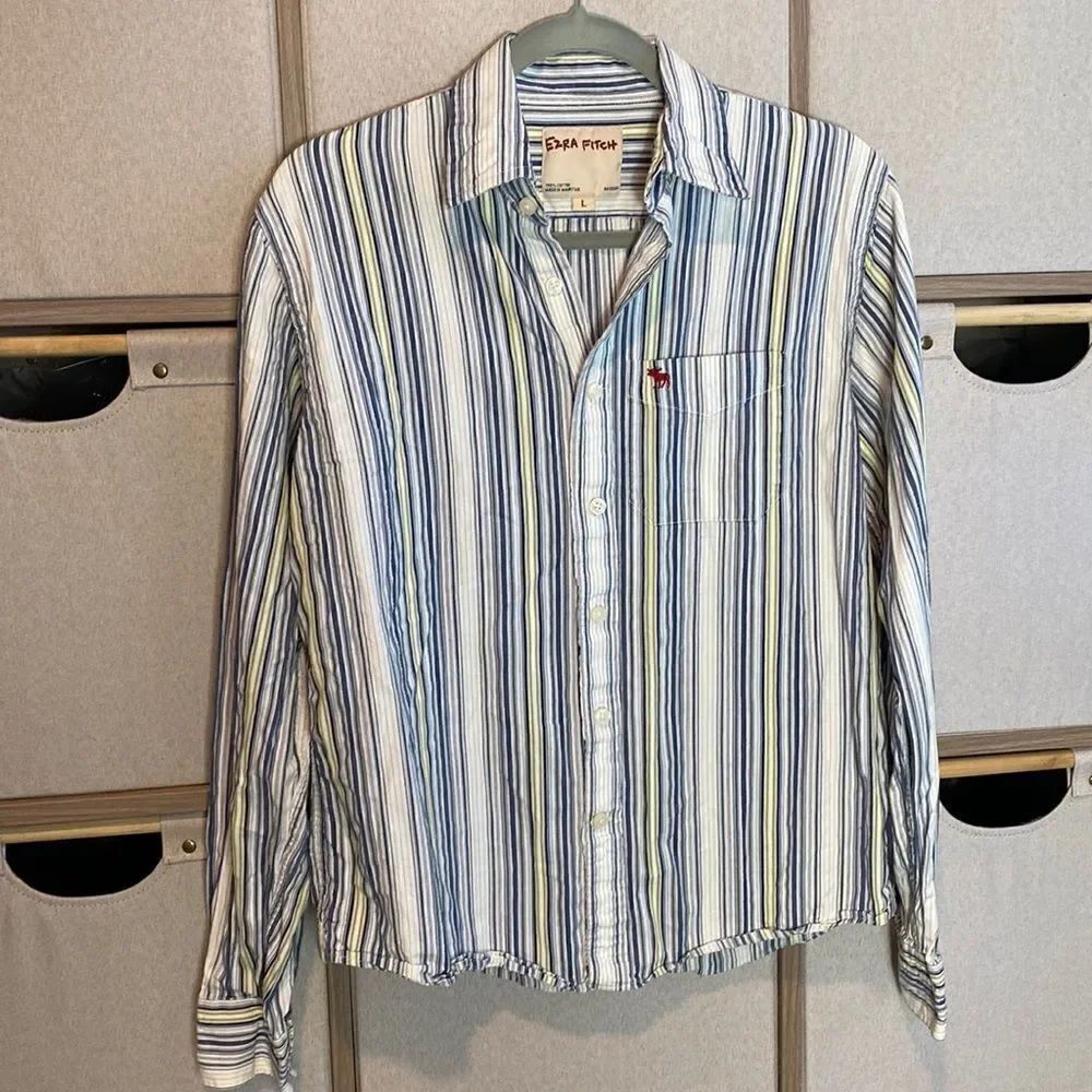 Ezra Fitch stripe button down